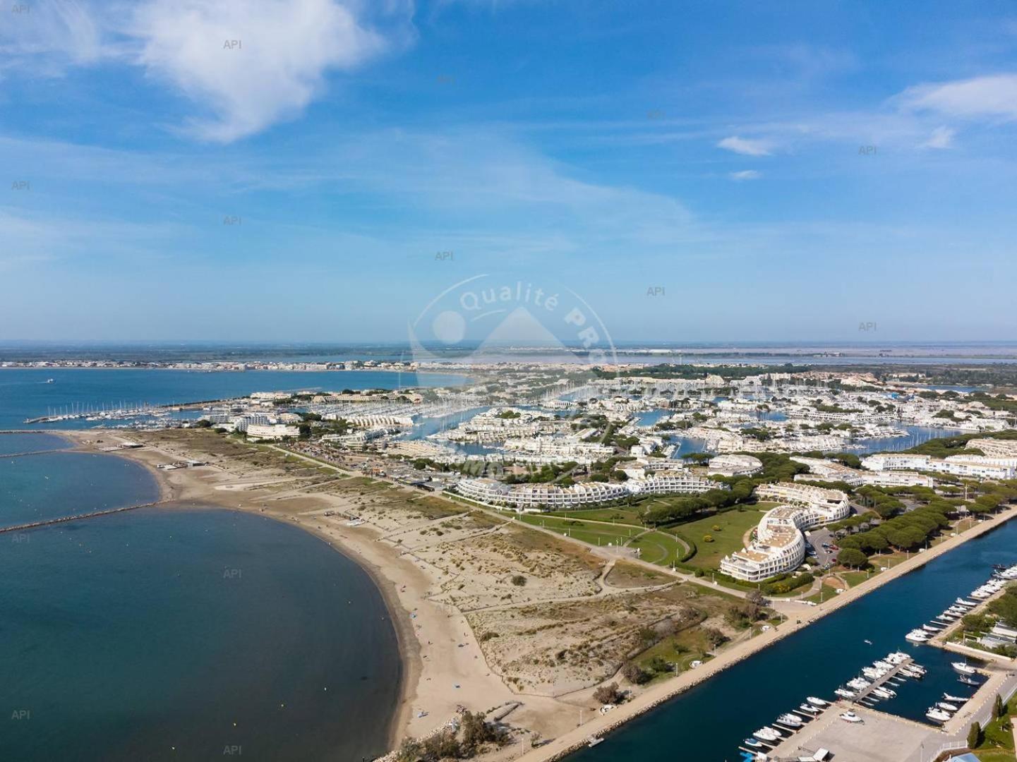 As22947-Studio Cabine Residence Direct Sur Plage Le Grau-du-Roi Exterior foto